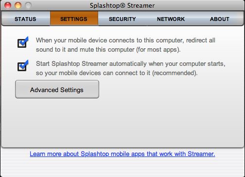 Splashtop Streamer For Mac Os